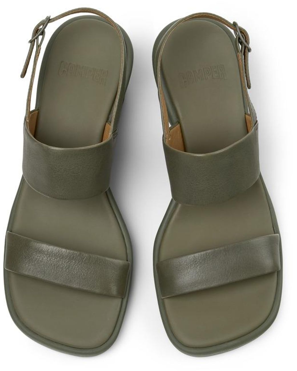 Camper Green Sandals