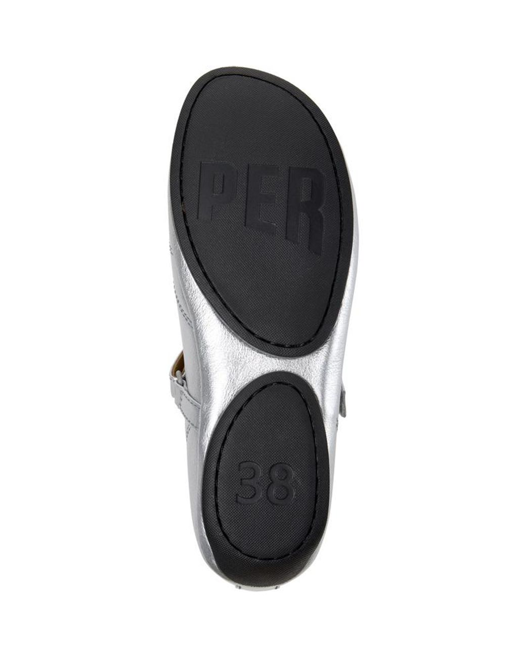 Camper White Ballerinas