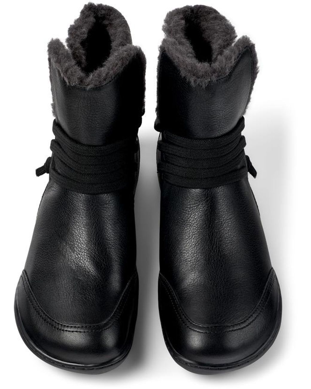 Camper Black Ankle Boots