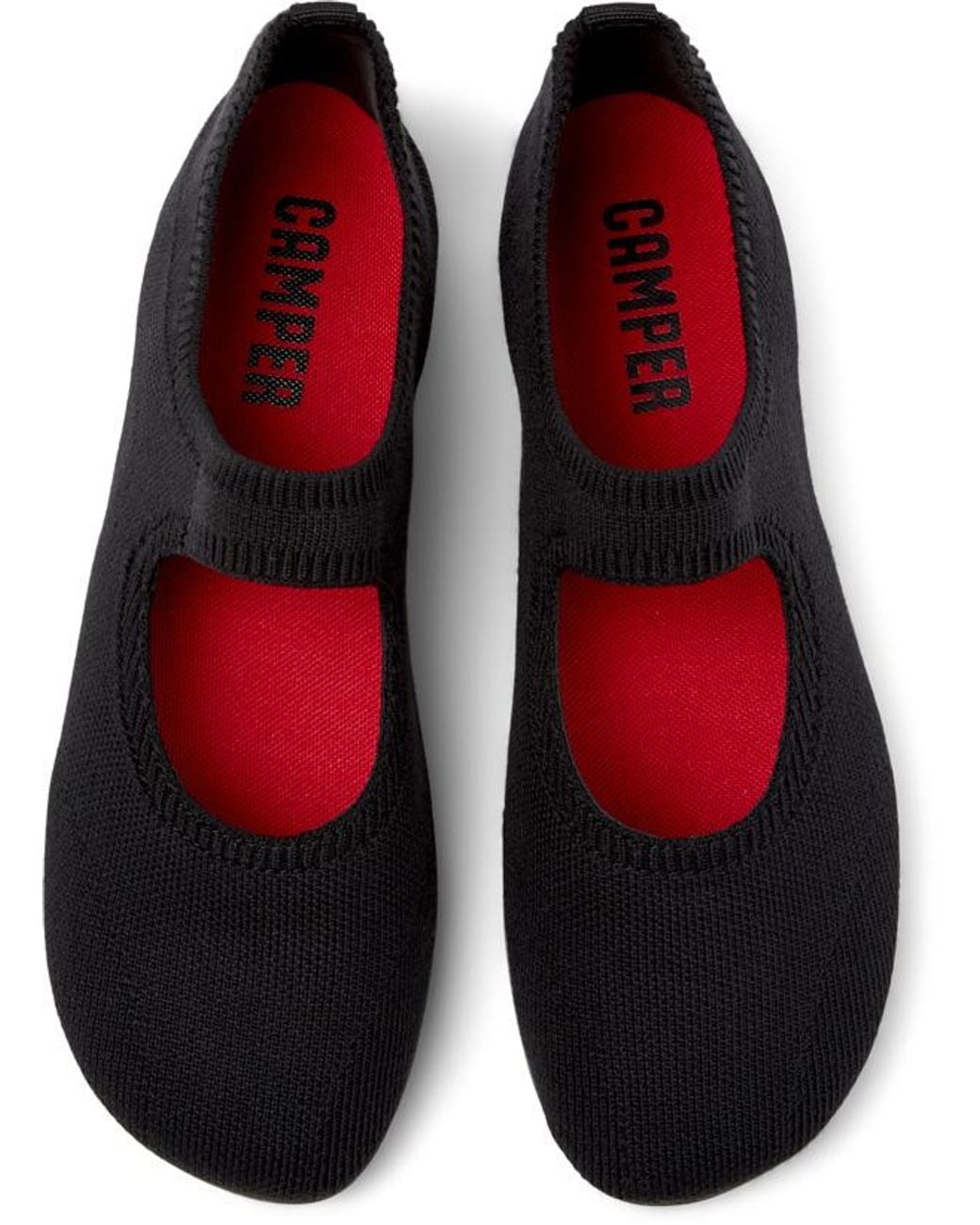 Camper Black Ballerinas
