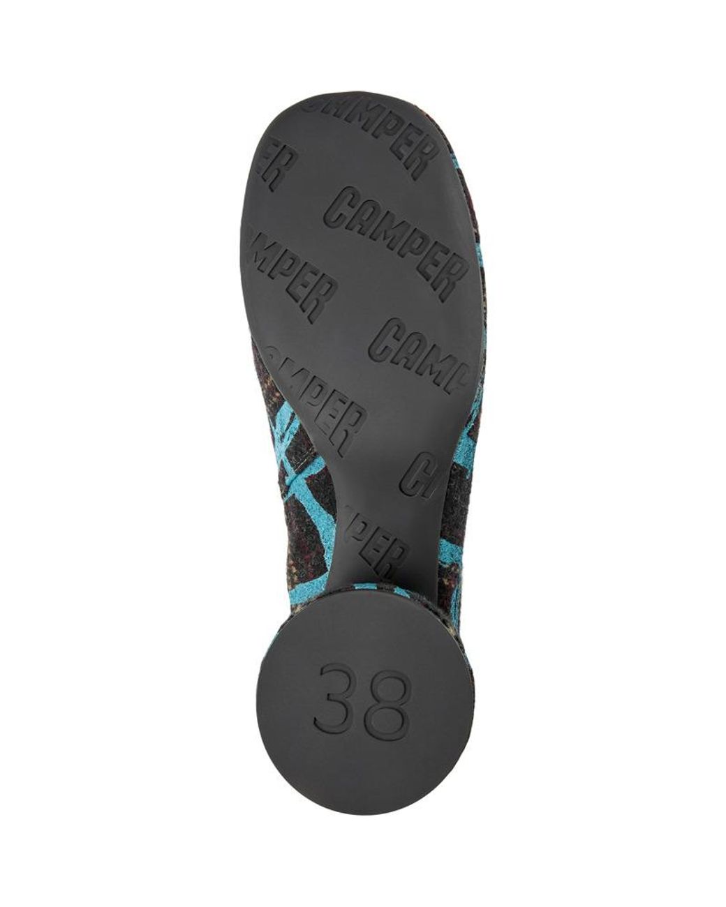 Camper Blue Ankle Boots