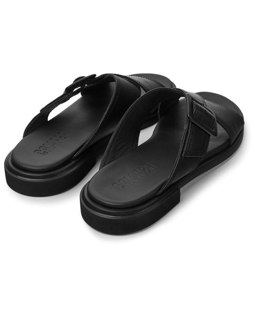 Camper Black Edy Sandals