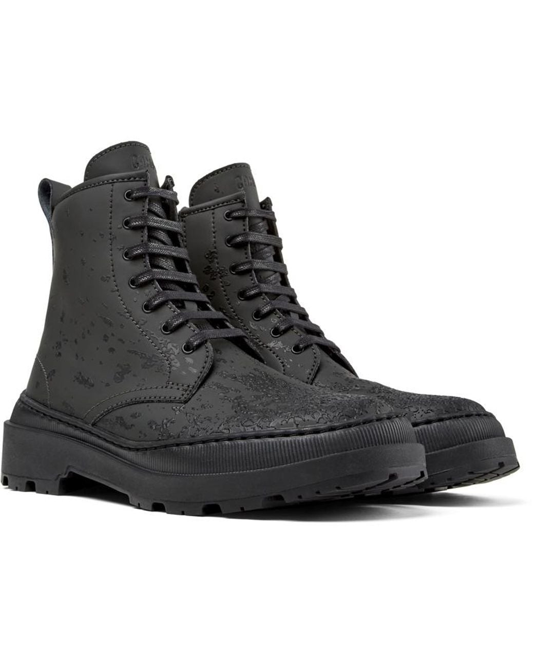 Camper Black Brutus Trek Booties