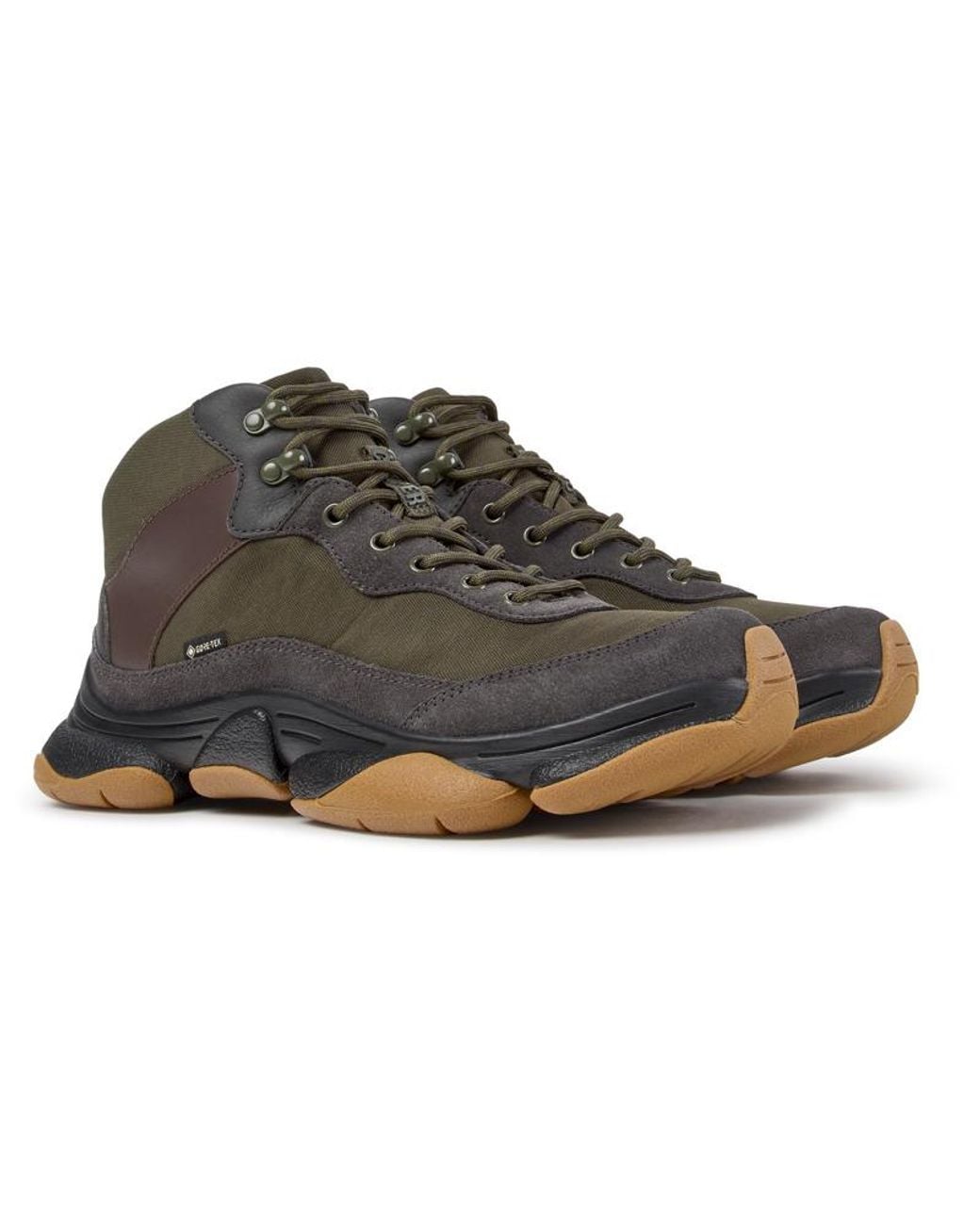 Camper Gray Ankle Boots for men
