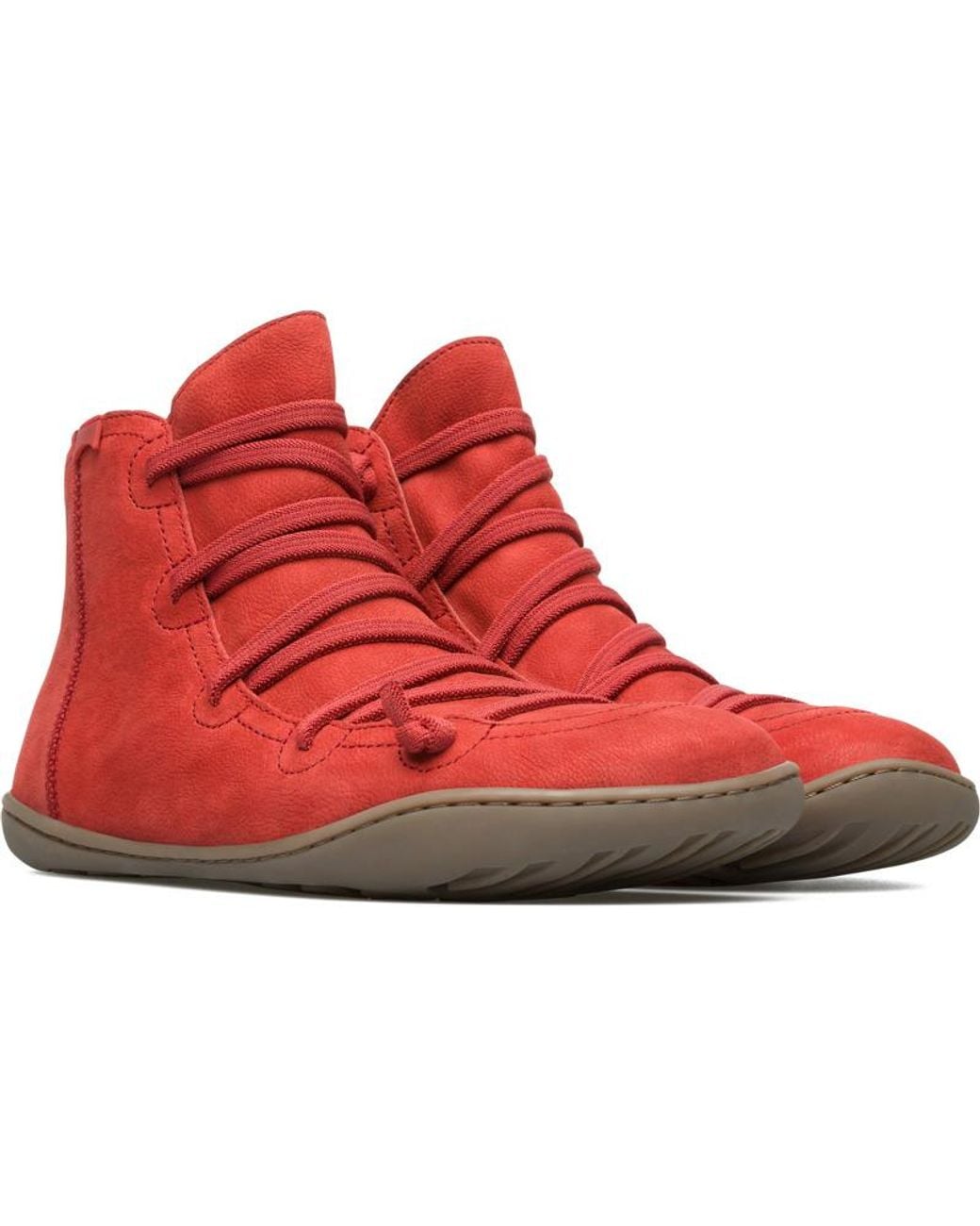 Camper Red Boots