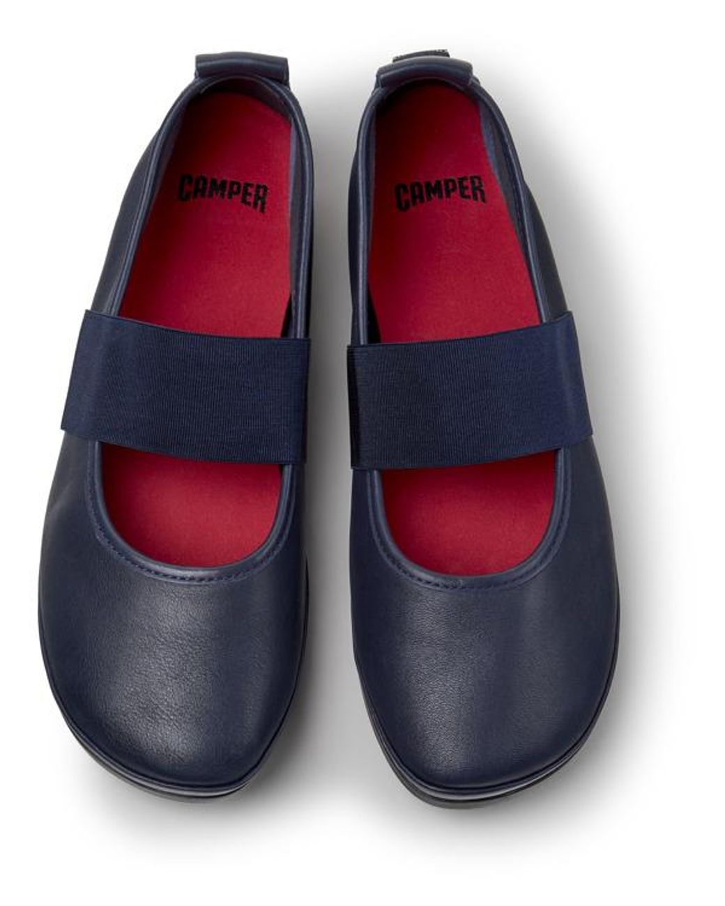 Camper Blue Ballerinas