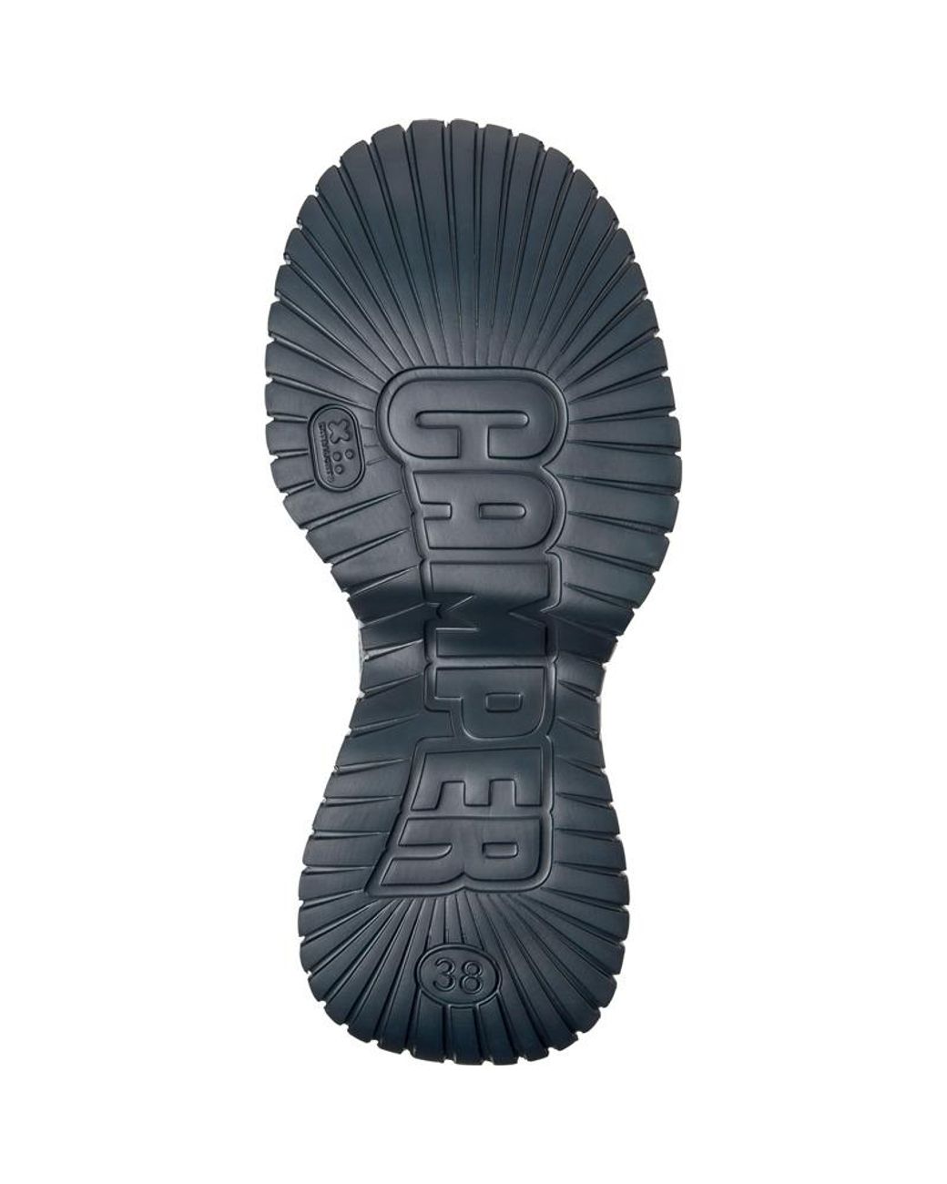 Camper Blue Bold Platform Leather Booties