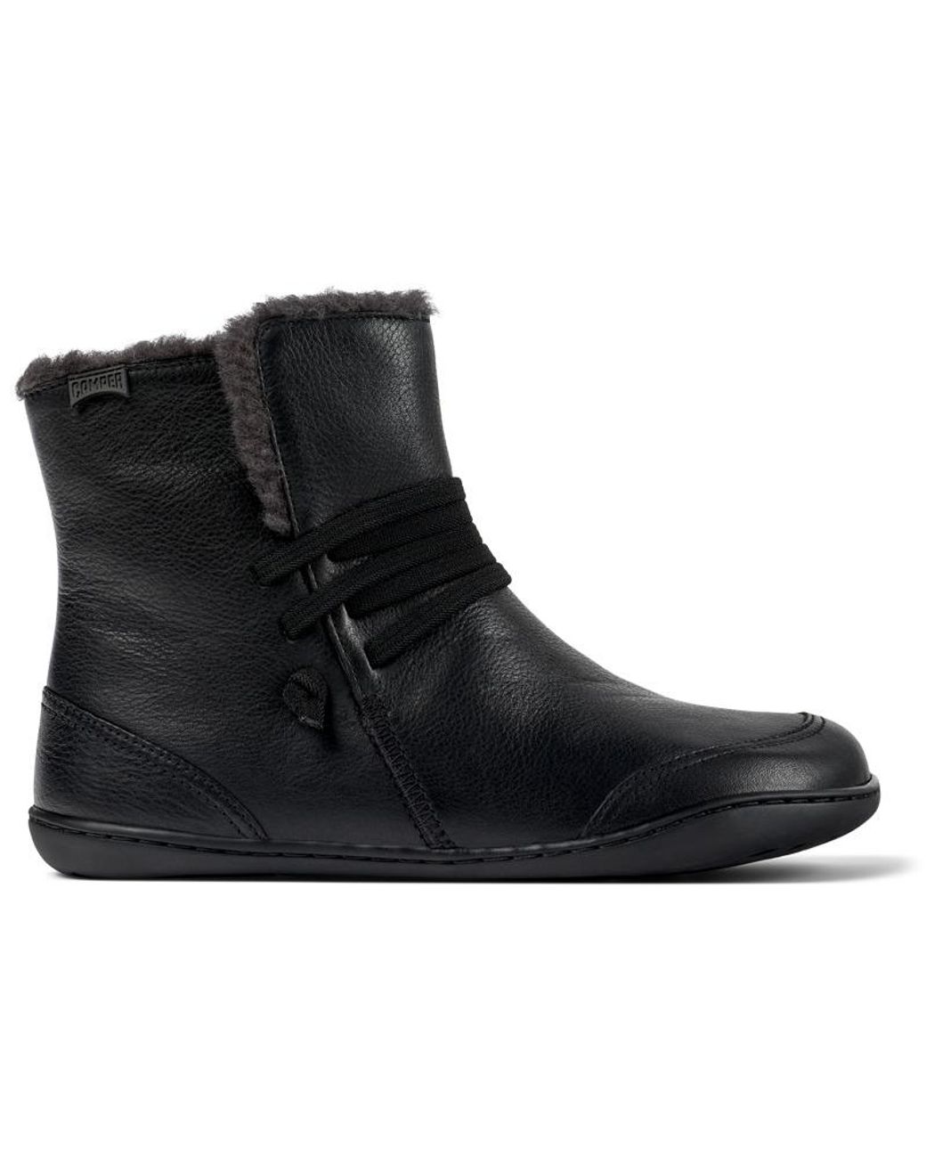 Camper Black Ankle Boots