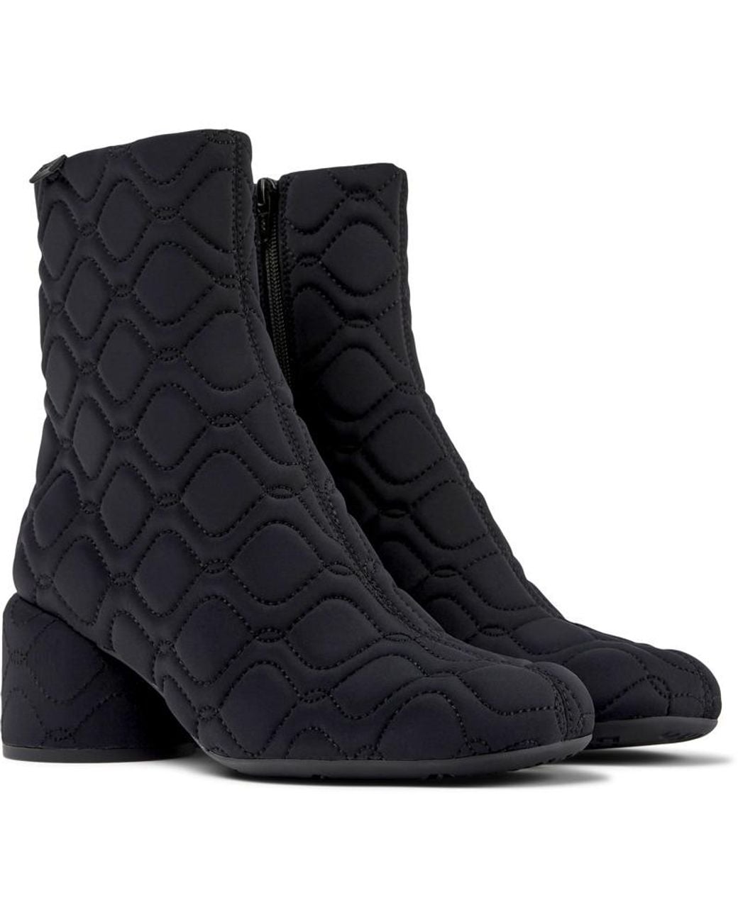 Camper Blue Ankle Boots