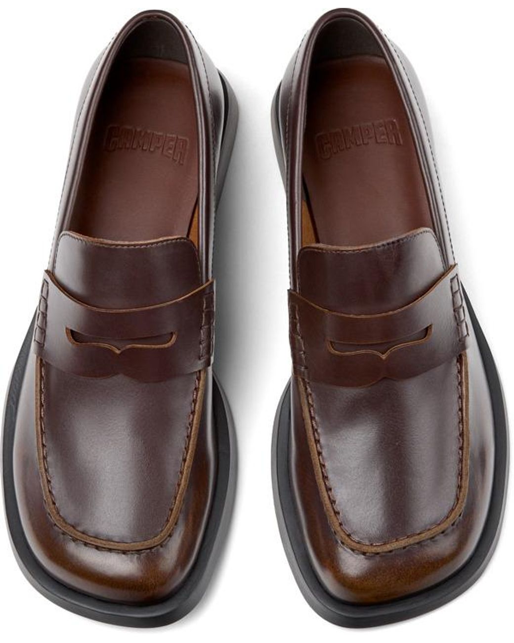 Camper Brown Formal Shoes For