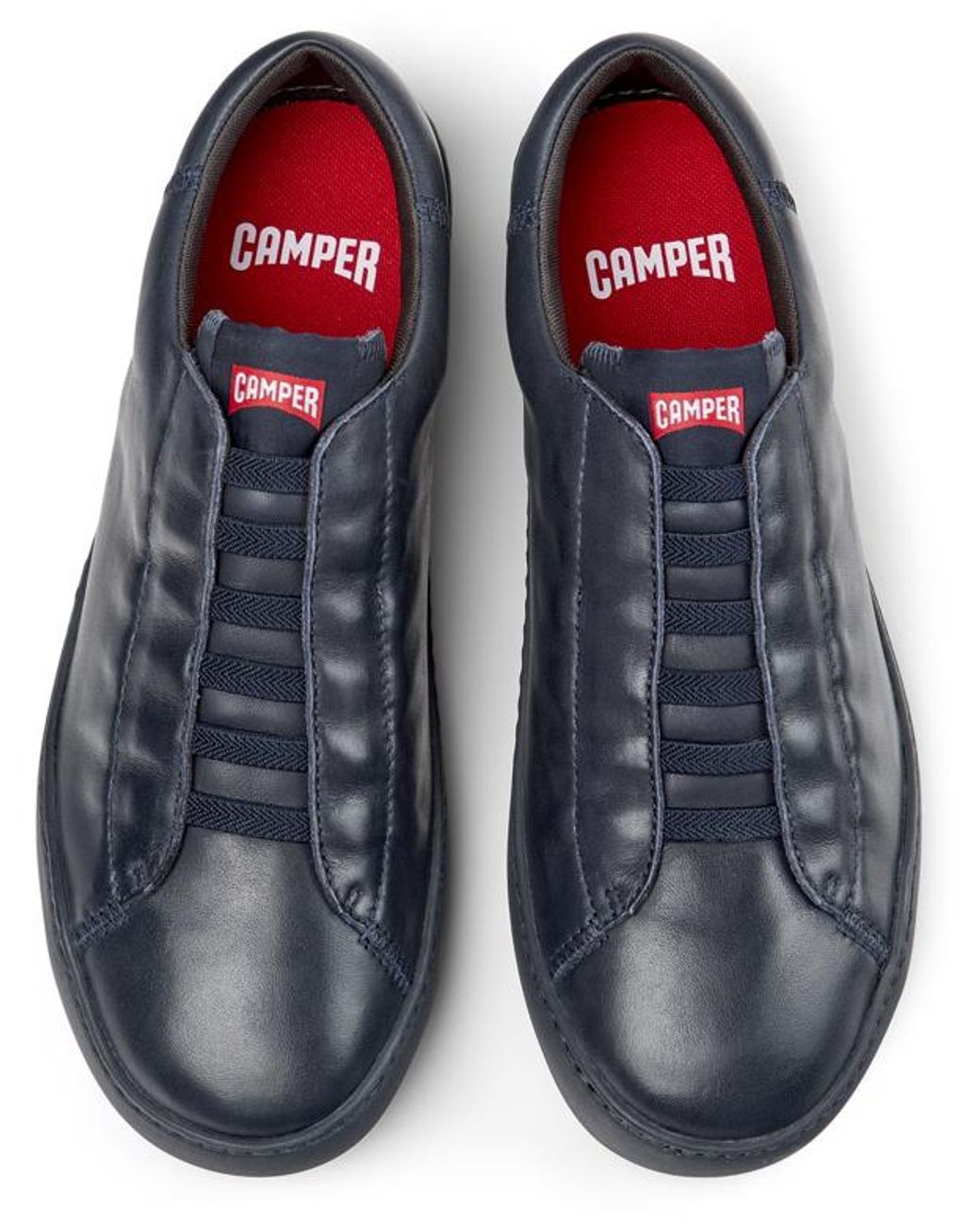 Camper Peu Touring Leder-Sneakers in Blue für Herren