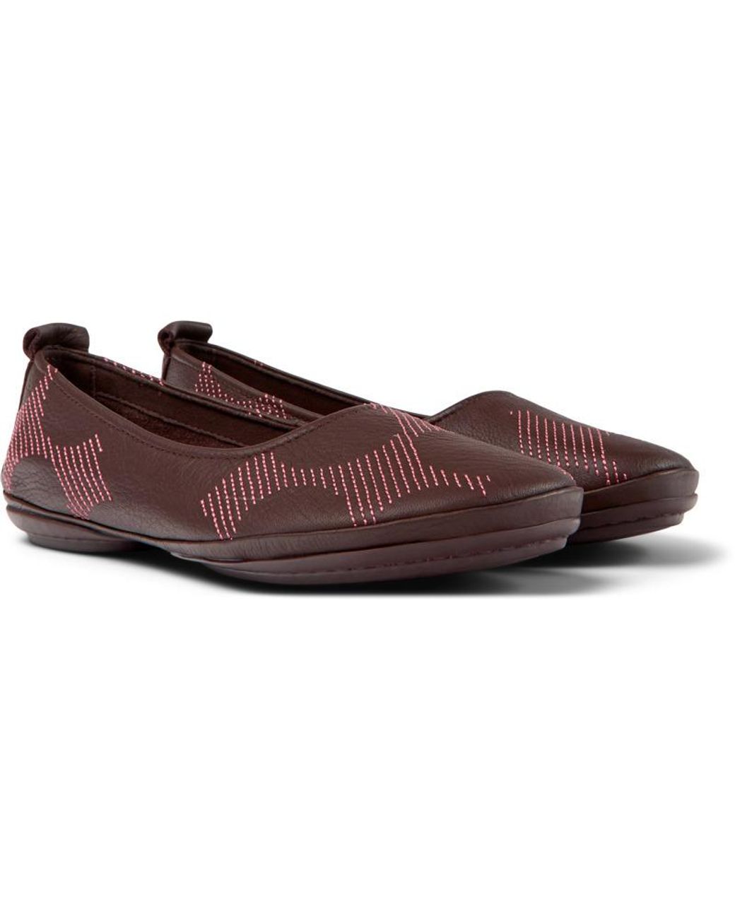Camper Brown Ballerinas