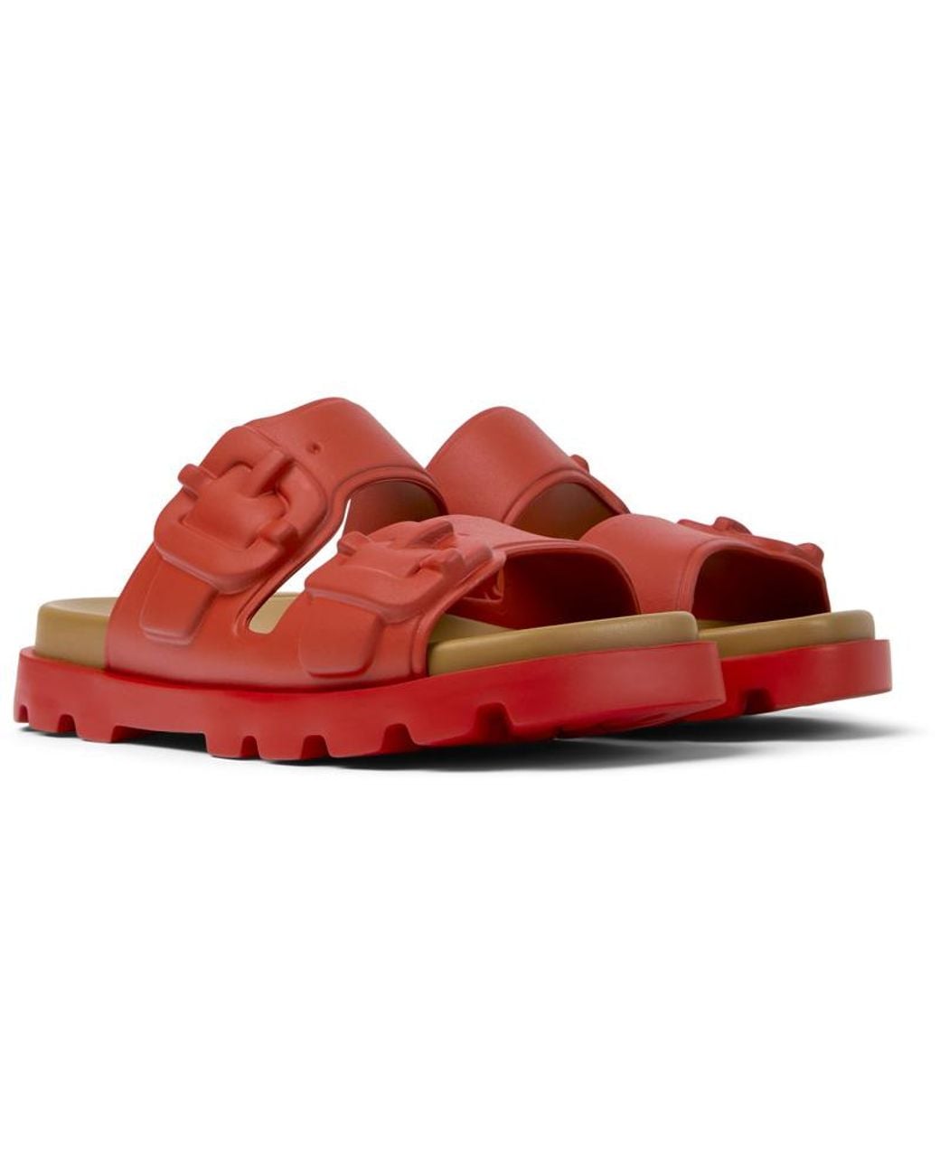 Camper Red Sandalen