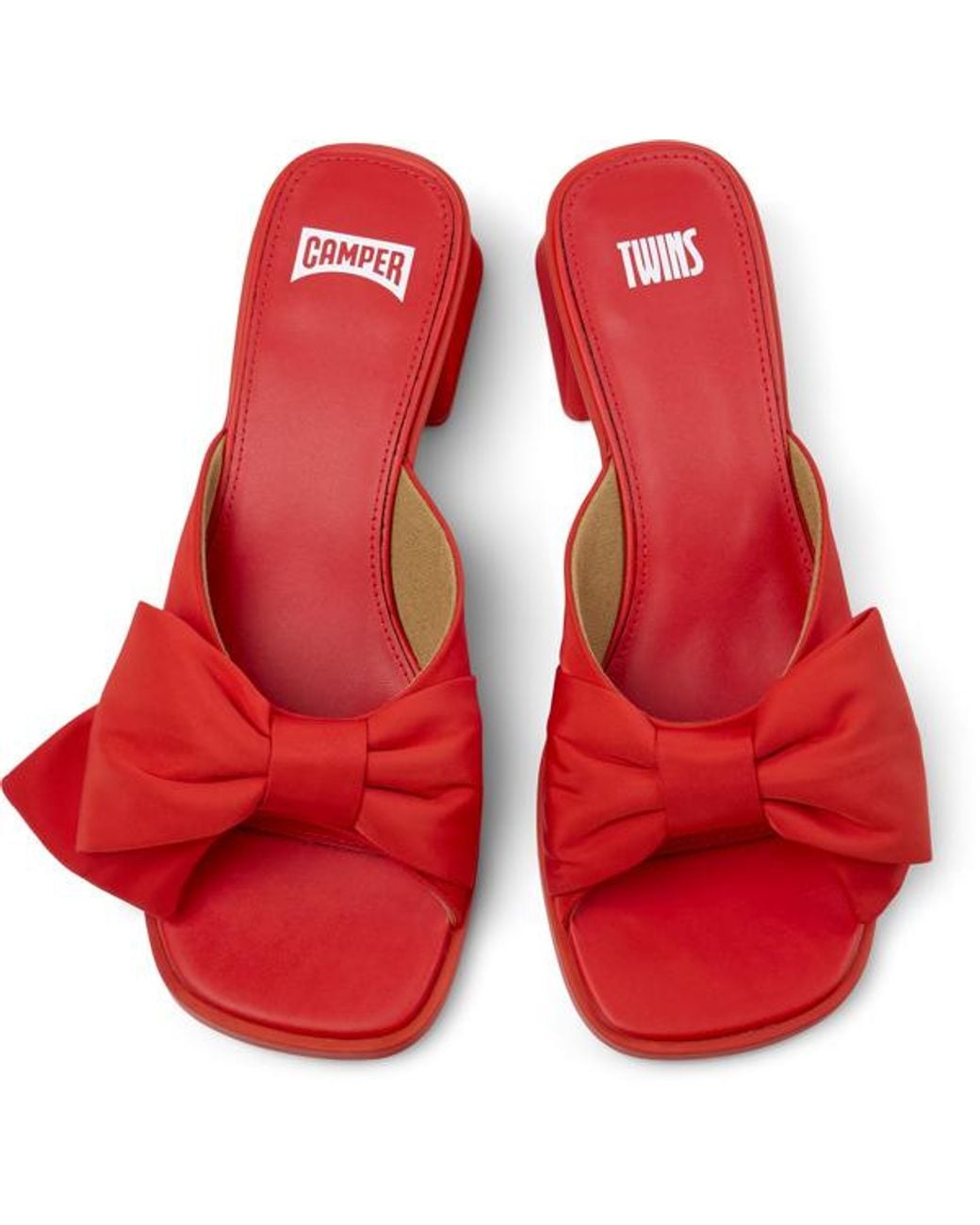Camper Red Sandals