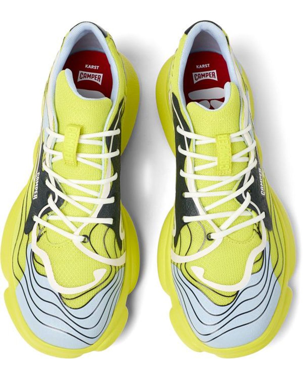 Camper Yellow Sneakers for men