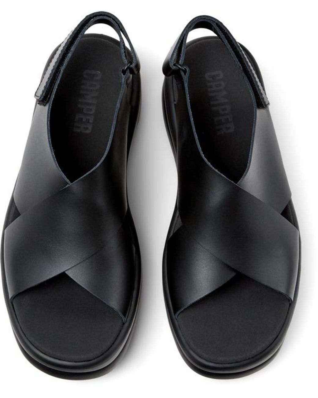 Camper Black Sandals
