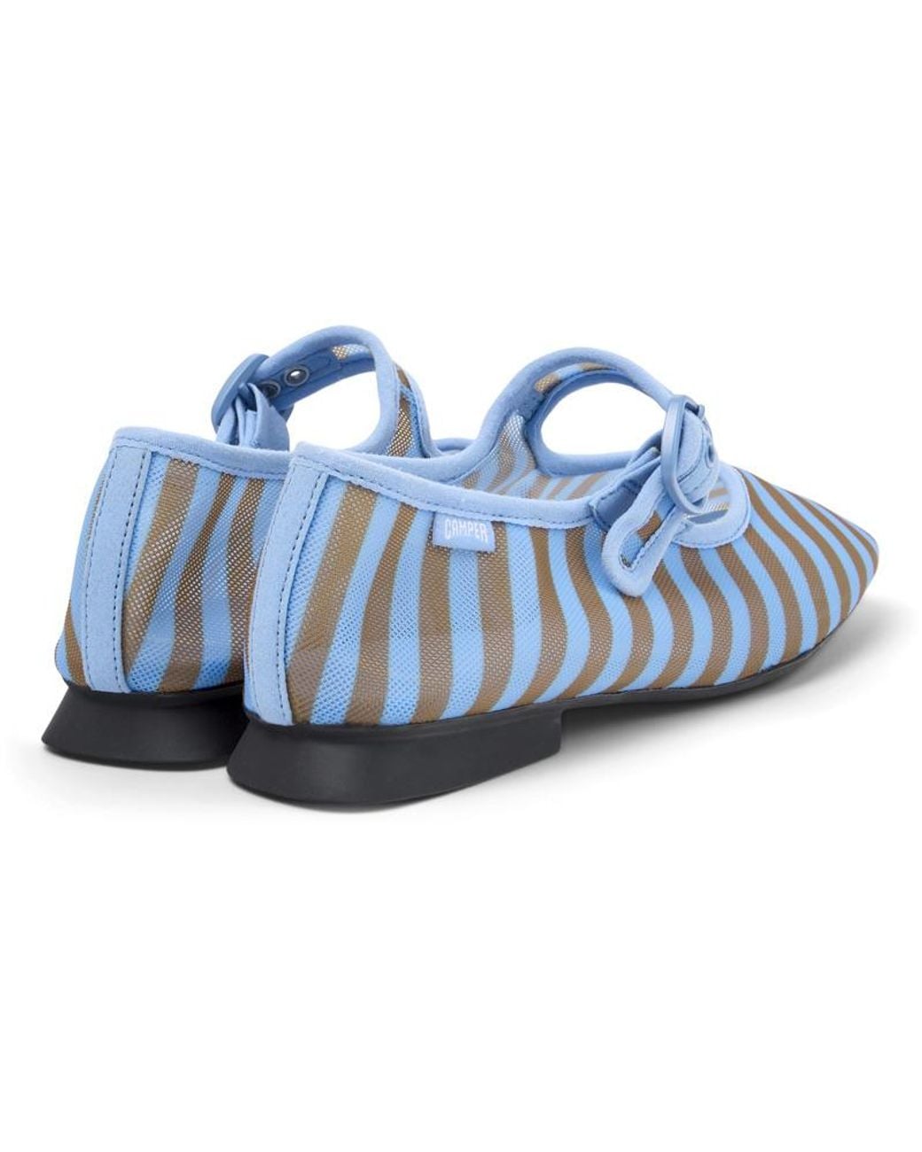 Camper Blue Ballerinas