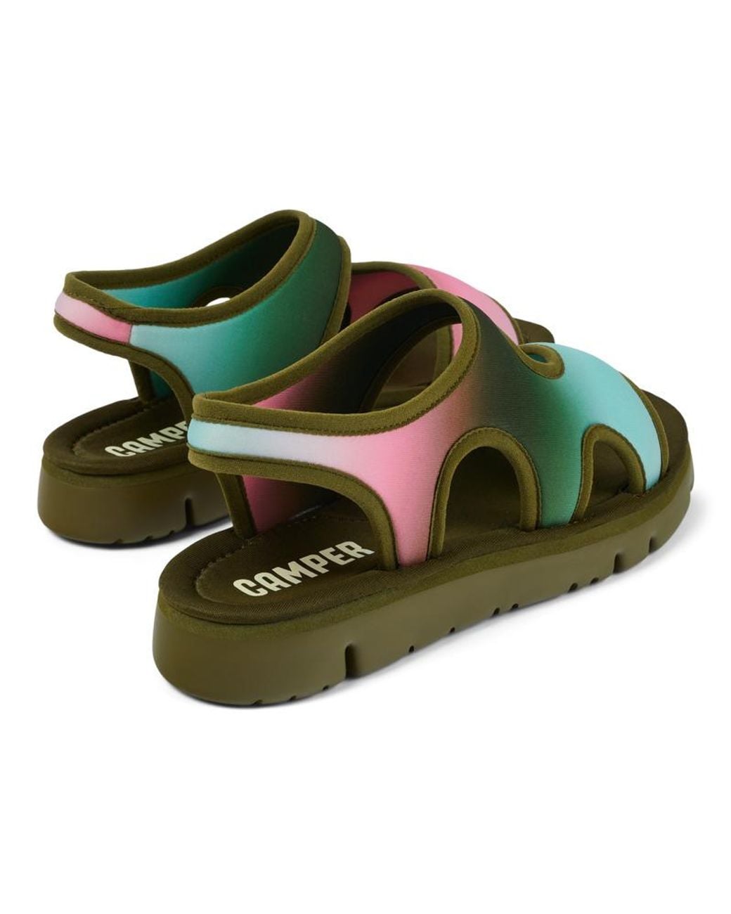 Camper Green Sandals
