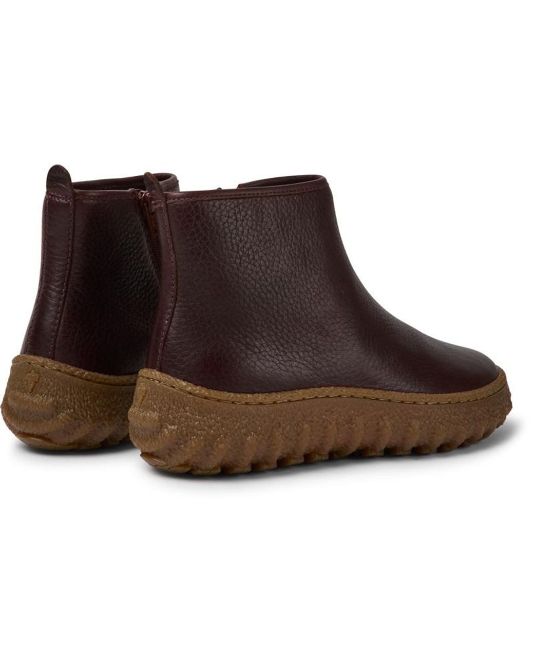 Camper Brown Ground Booties