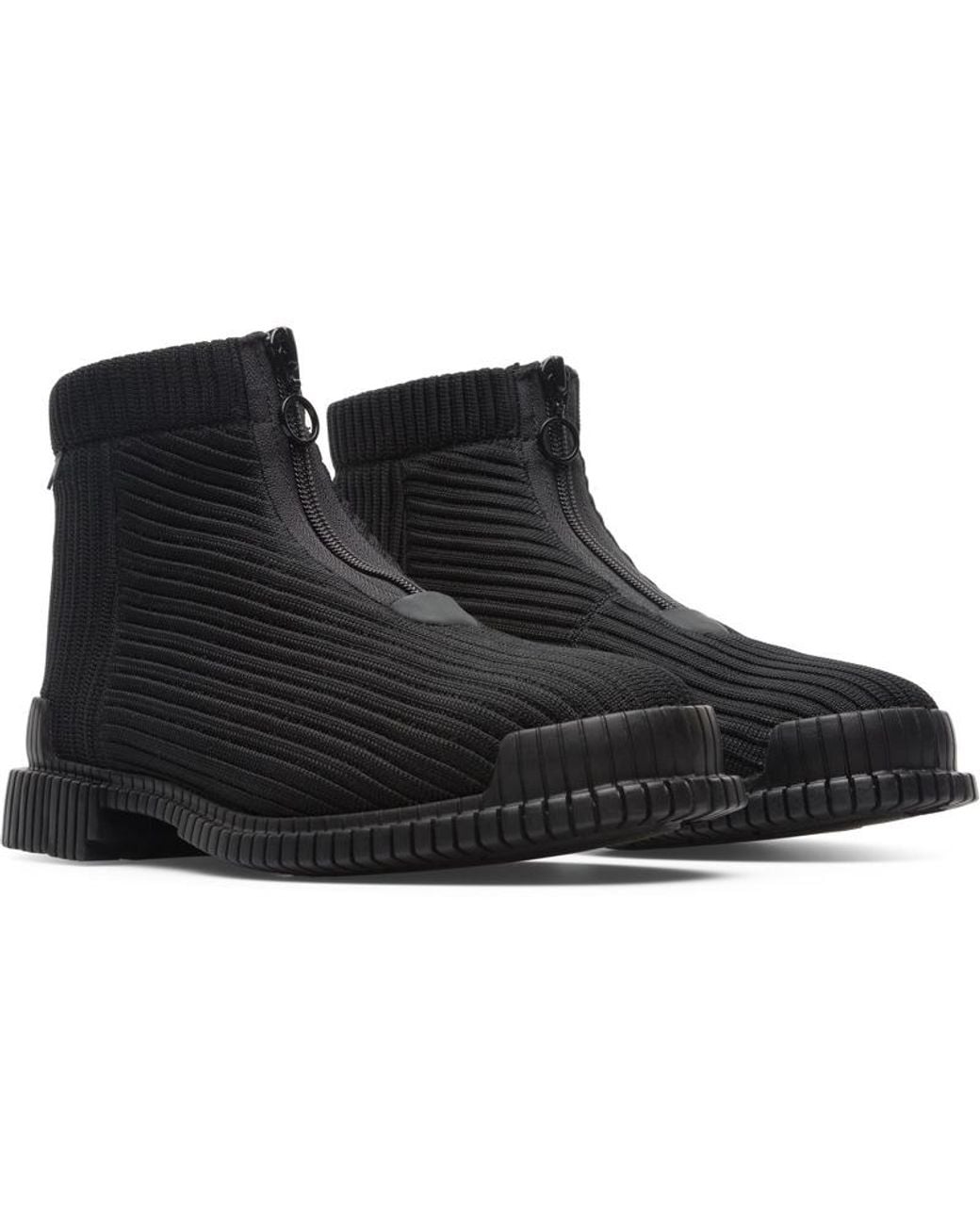 Camper Black Pix Boots
