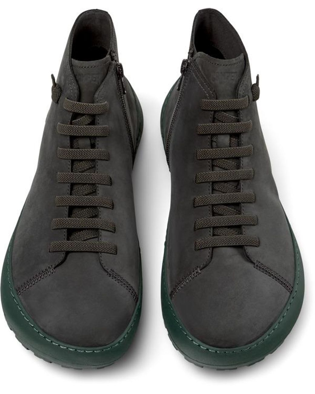 Camper Gray Ankle Boots for men