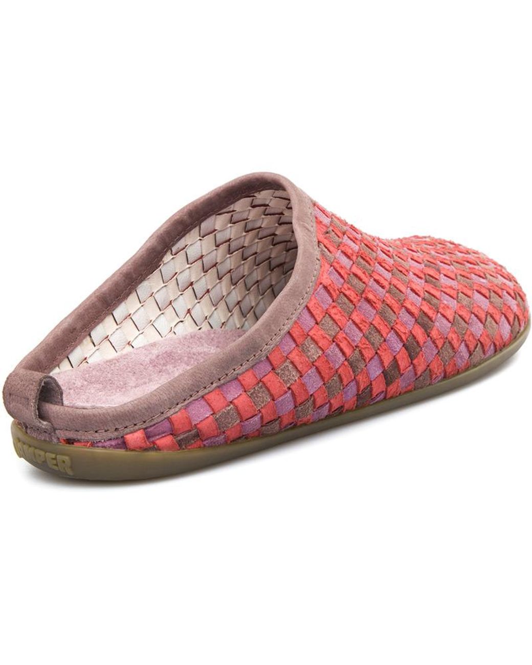 Camper Red Slippers