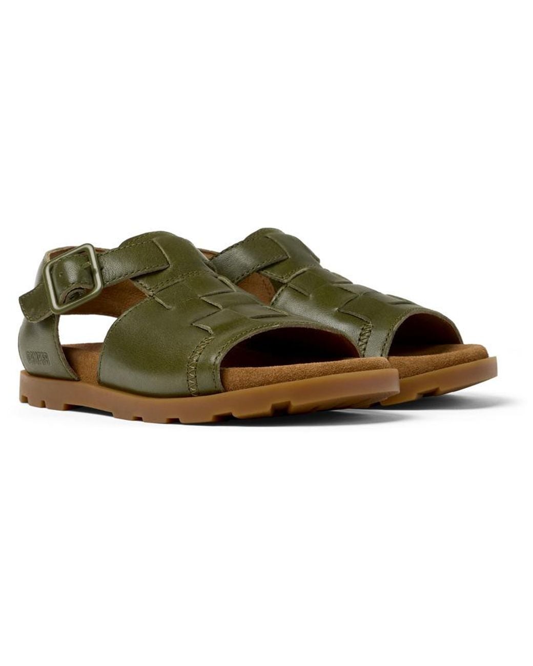 Camper Green Brutus Sandal