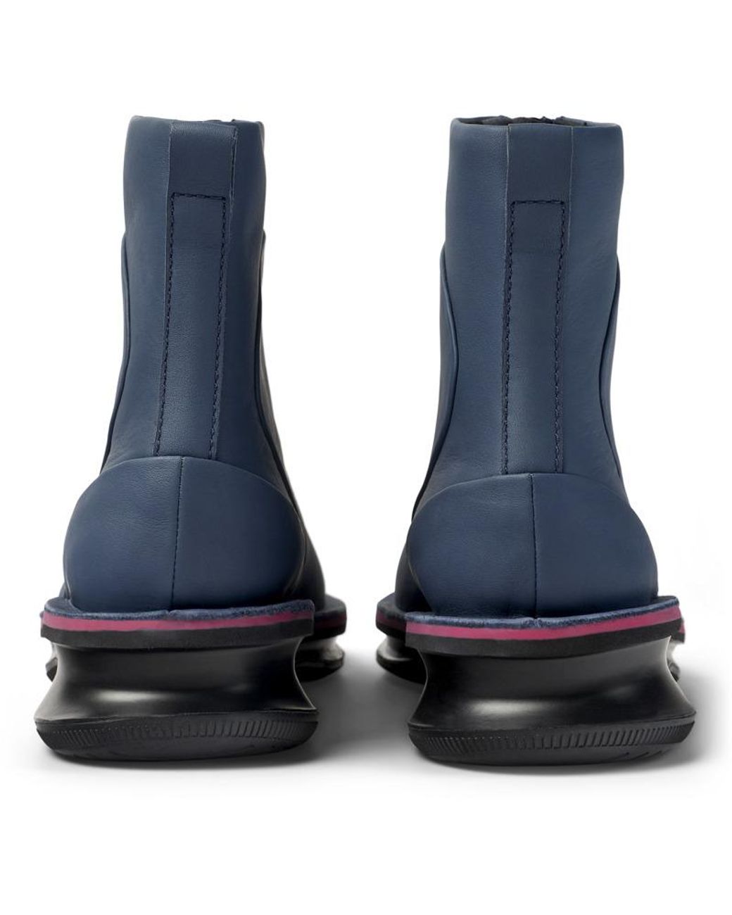 Camper Blue Ankle Boots