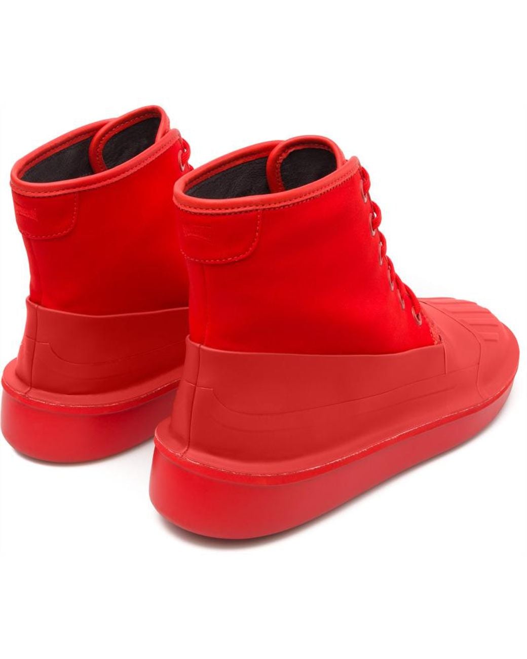 Camper Red Ankle Boots for men