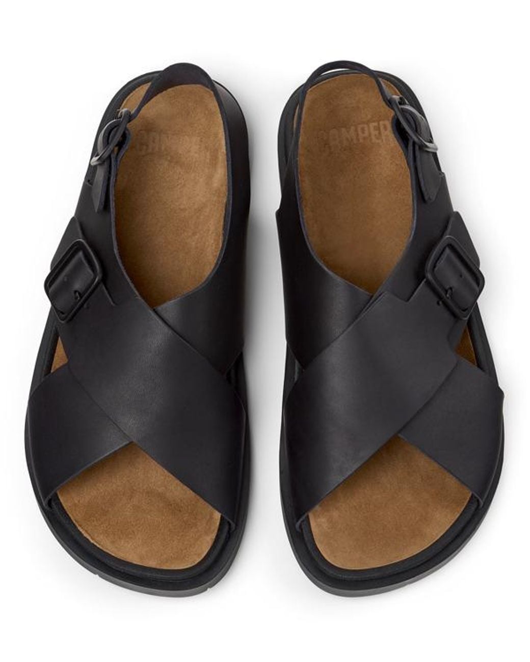 Camper Black Lluc Sandal for men