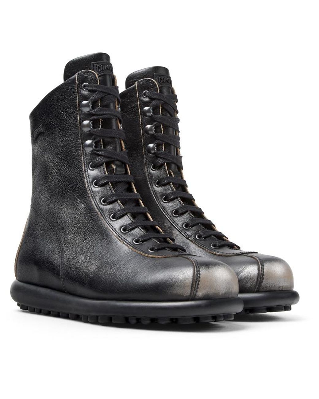 Camper Black Boots