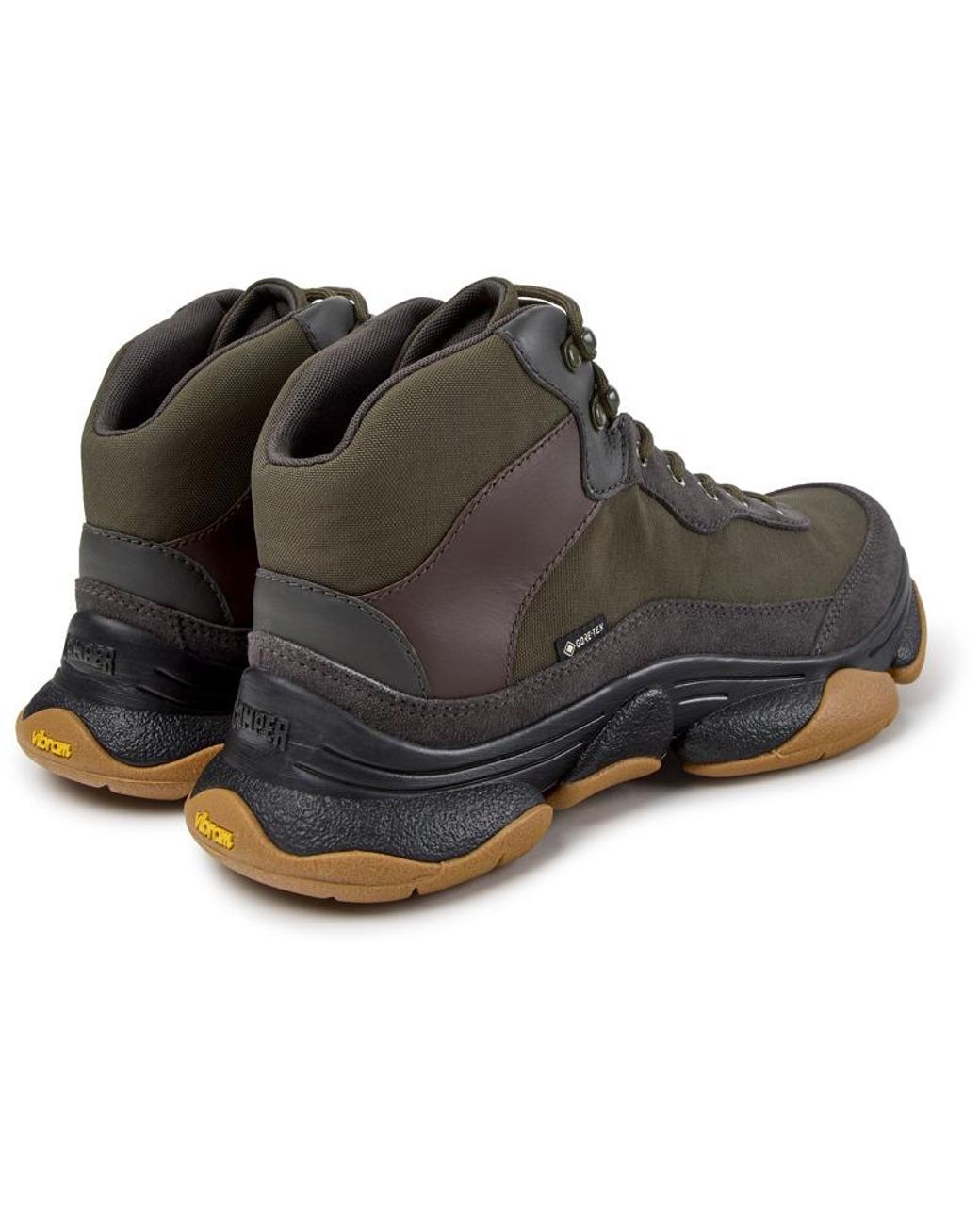 Camper Gray Ankle Boots for men