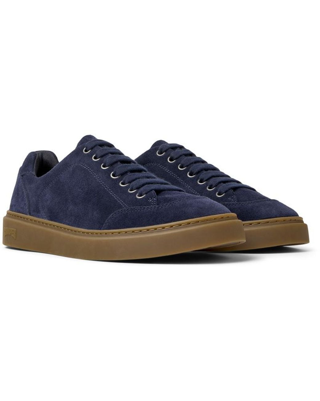 Camper Blue Runner Twentyfive Suede Sneakers for men