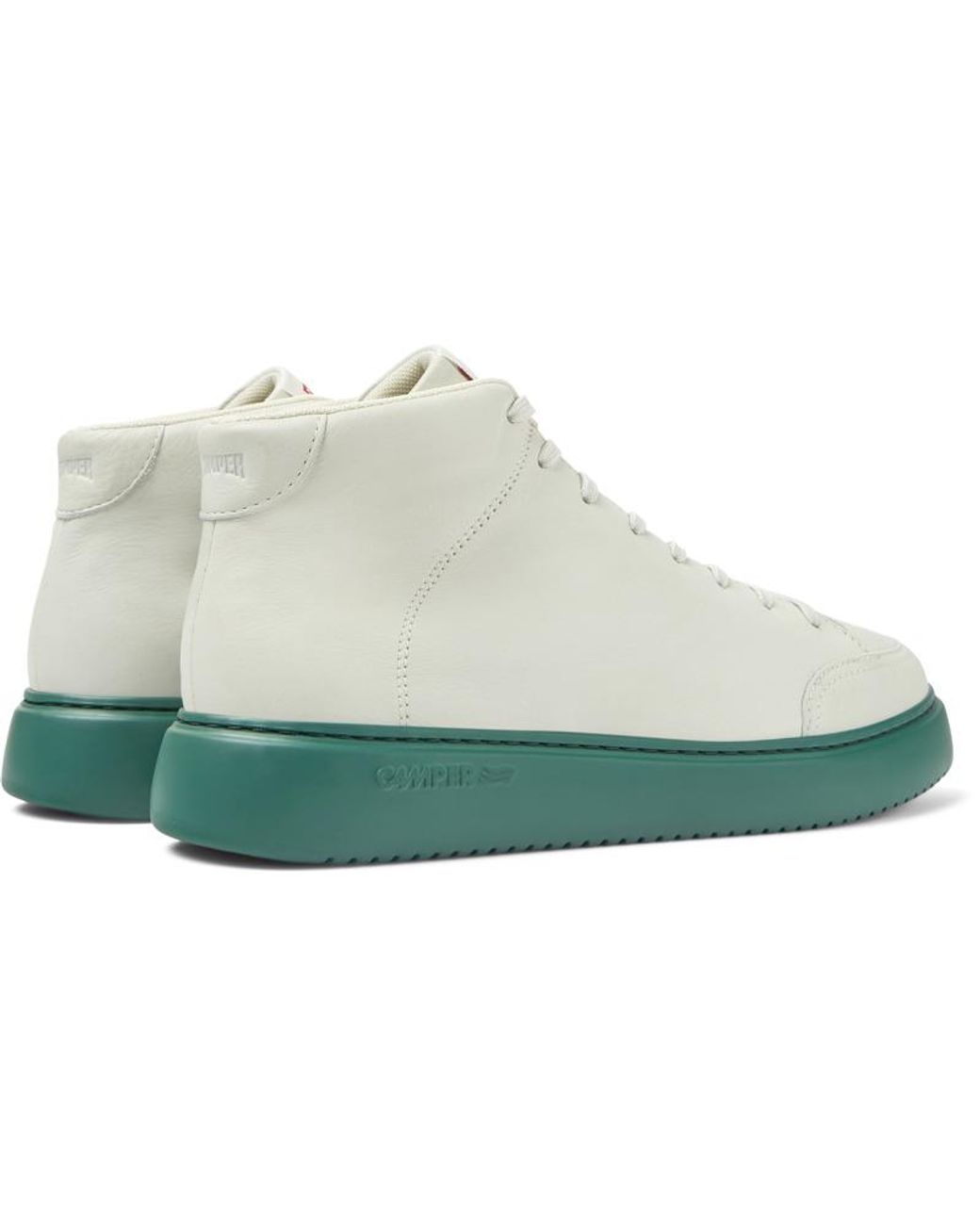 Camper White Non-dyed Leather Sneakers for men