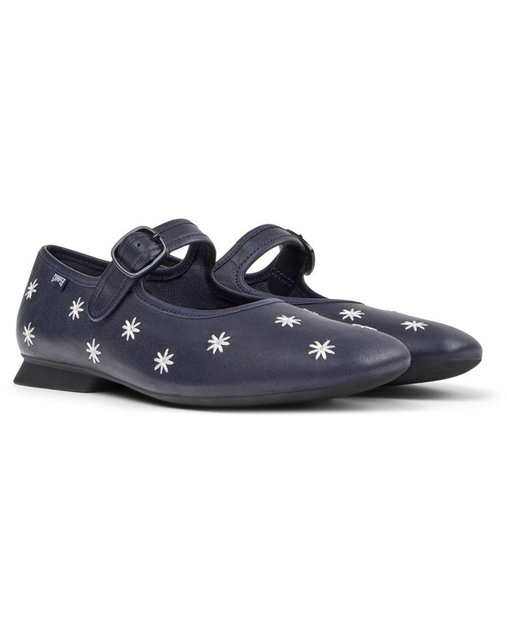 Camper Blue Ballerinas