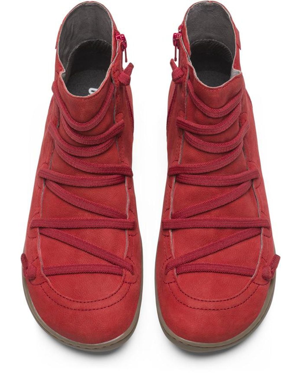 Camper Red Boots