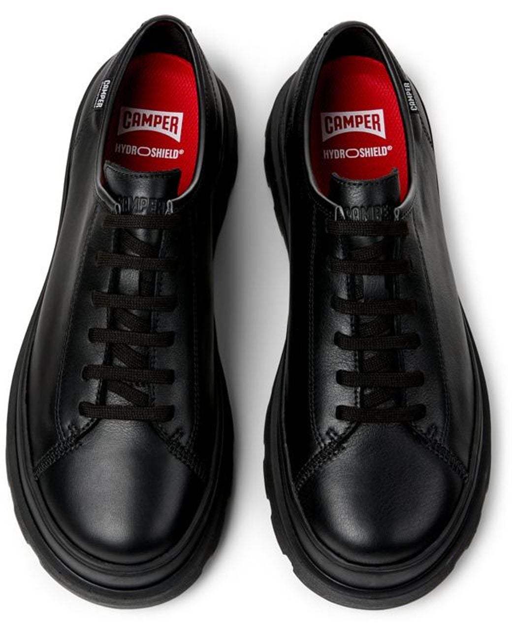 Camper Black Brutus+ Derby Shoes for men