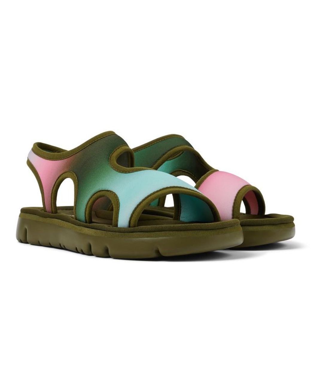 Camper Green Sandals