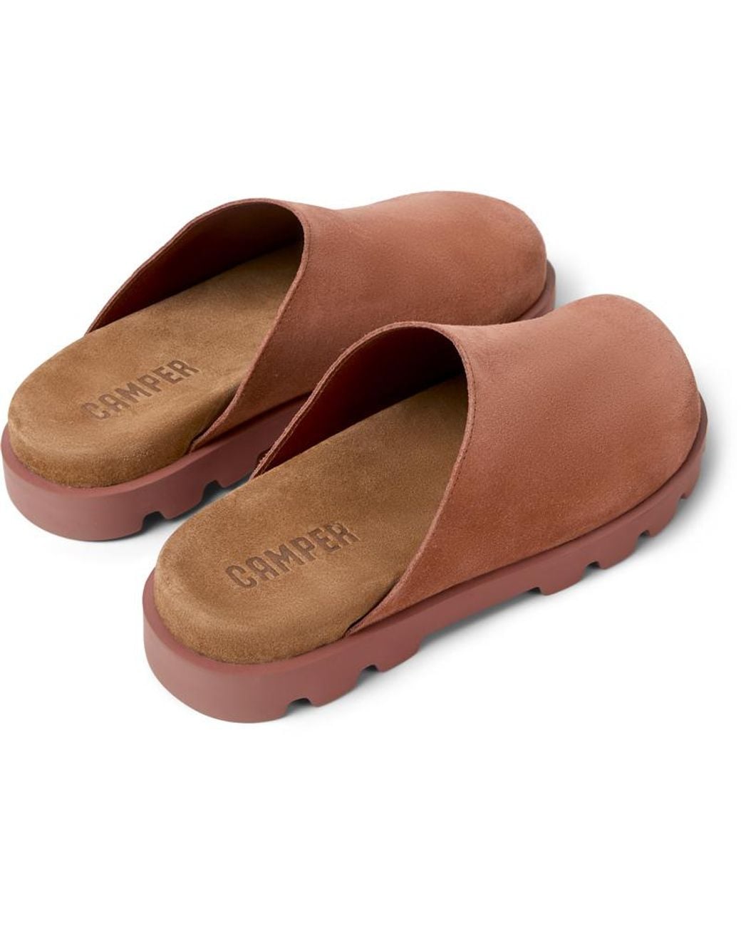 Camper Brown Clogs