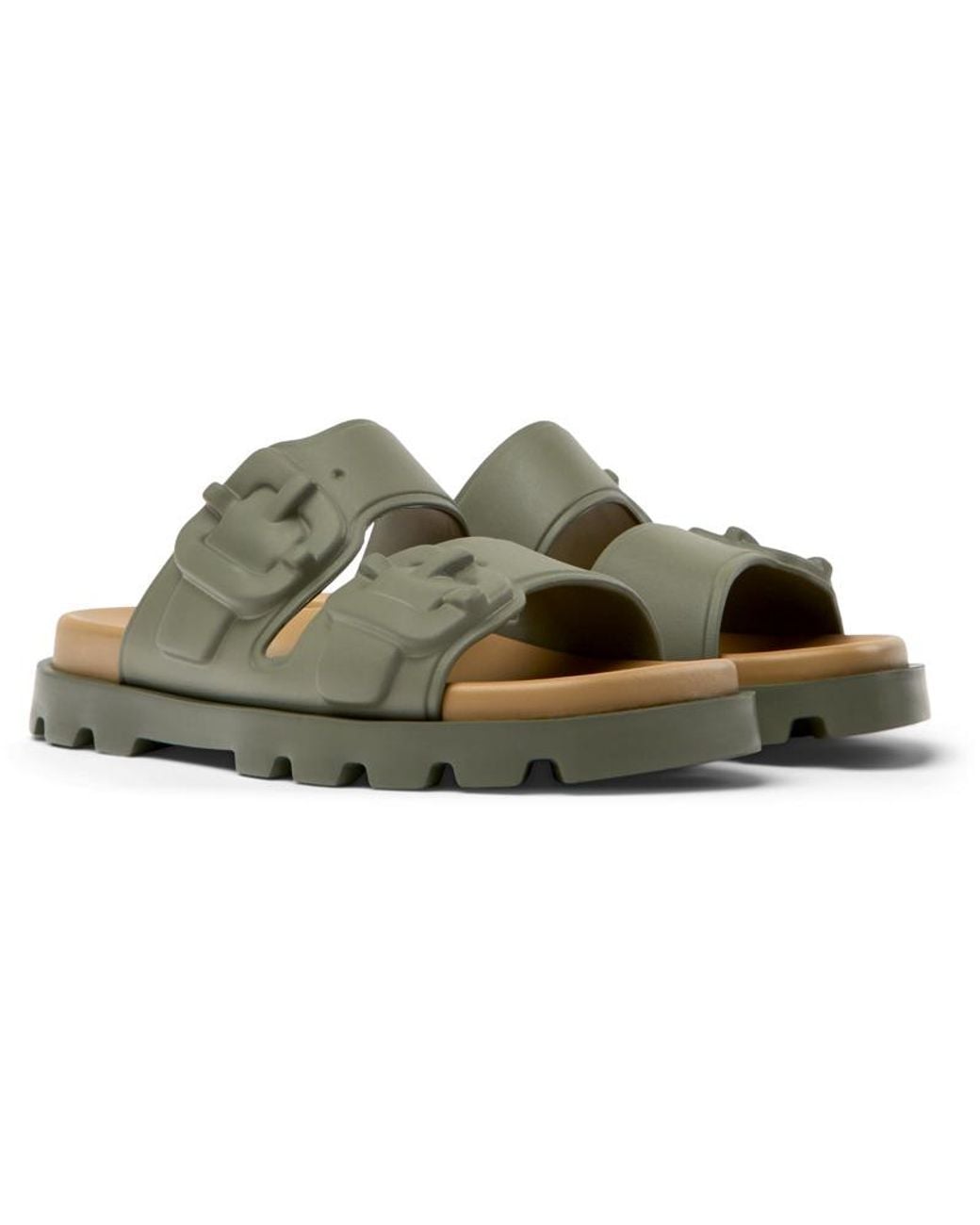 Camper Green Sandals