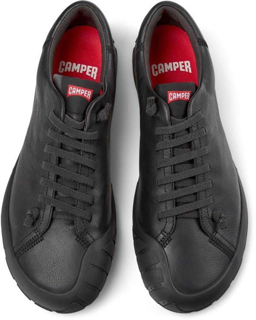 Camper Black Peu Path+ Leather Sneakers for men
