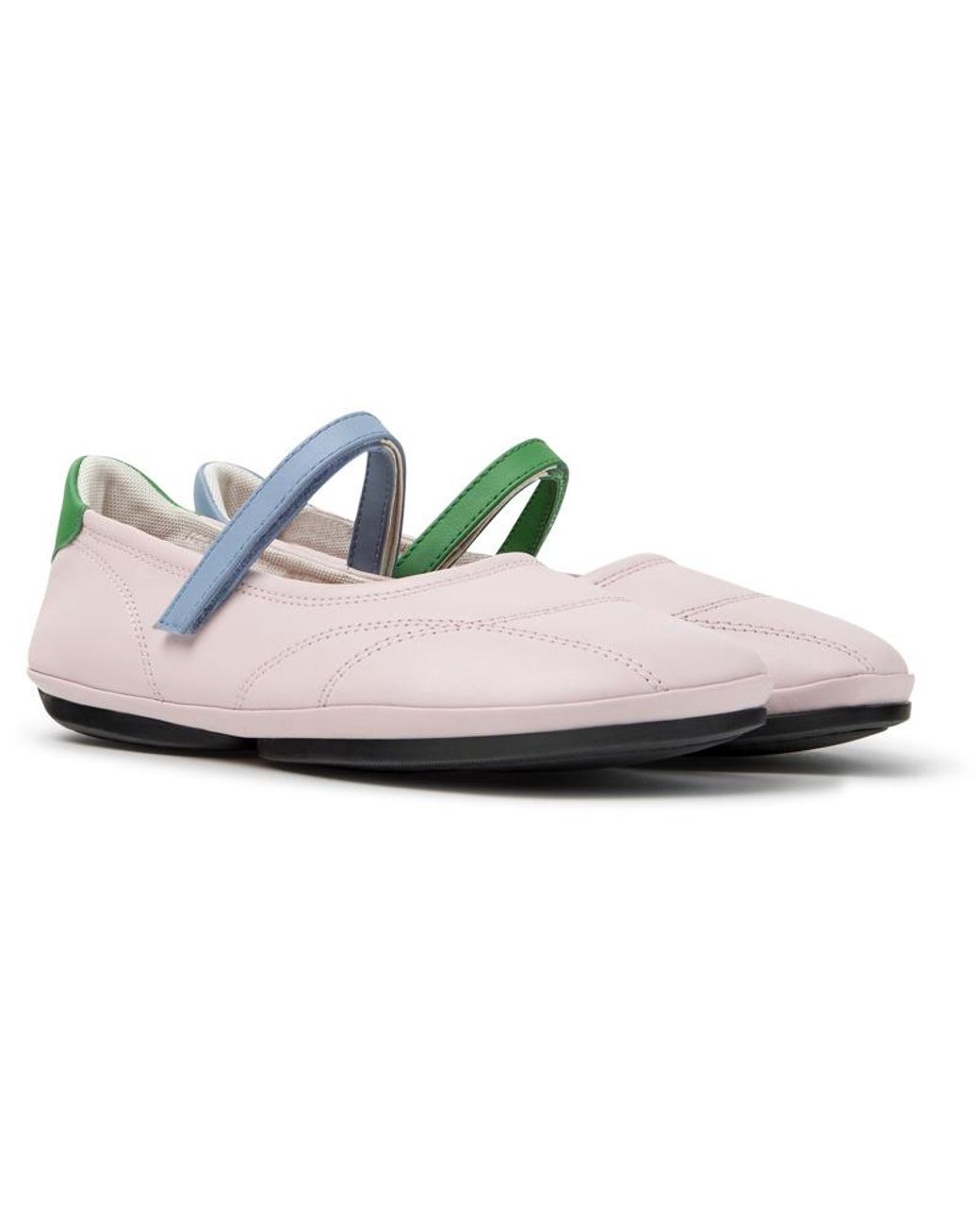 Camper White Ballerinas