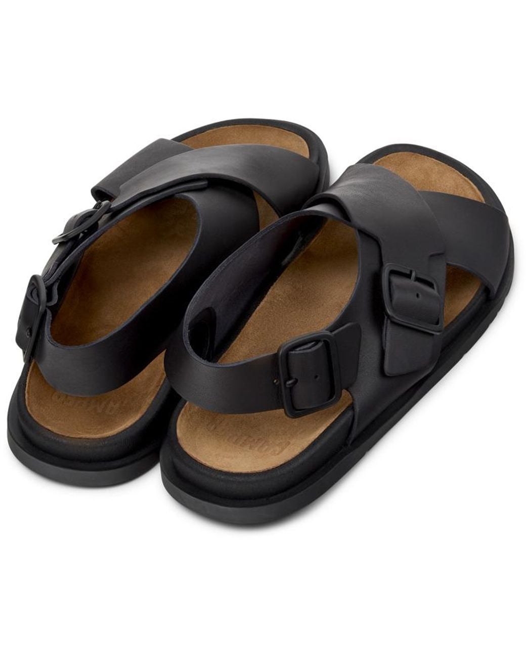 Camper Black Lluc Sandal for men