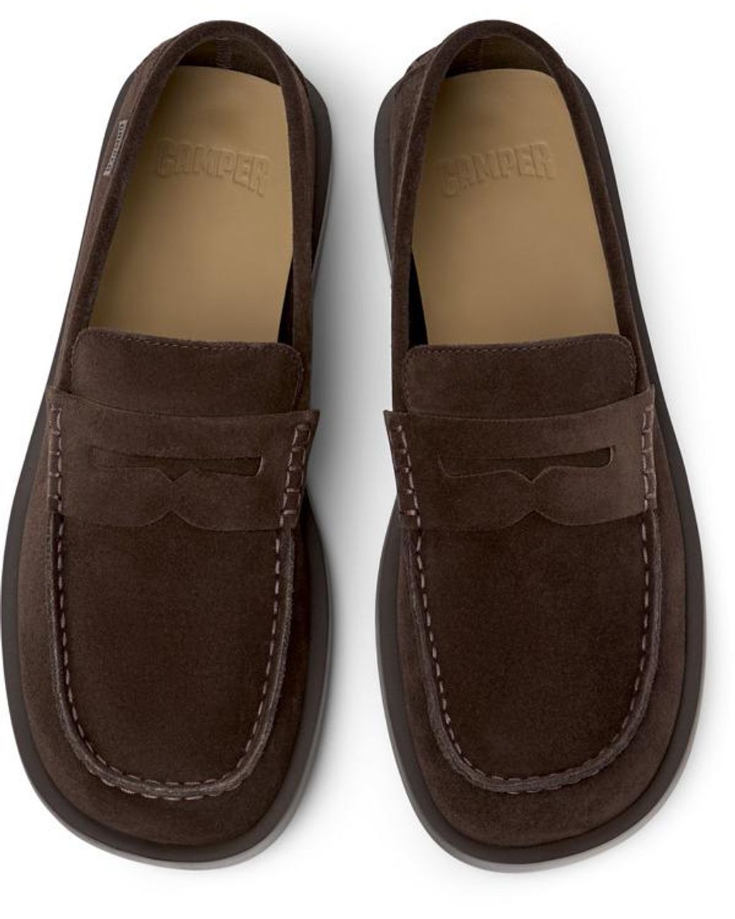 Camper Mokassins in Brown für Herren