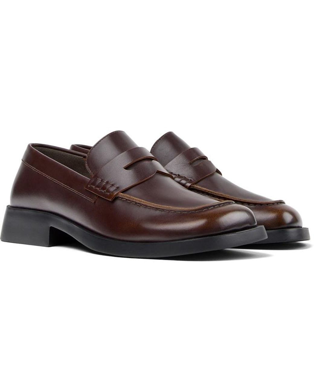 Camper Brown Formal Shoes For
