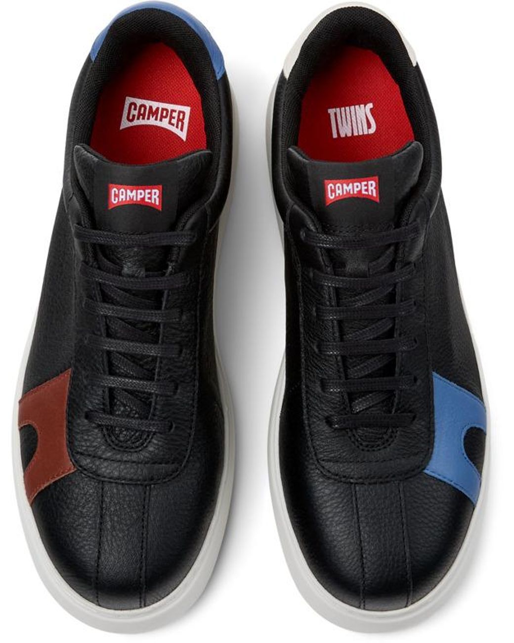 Camper Er Sneaker aus Leder und Veloursleder in Black für Herren