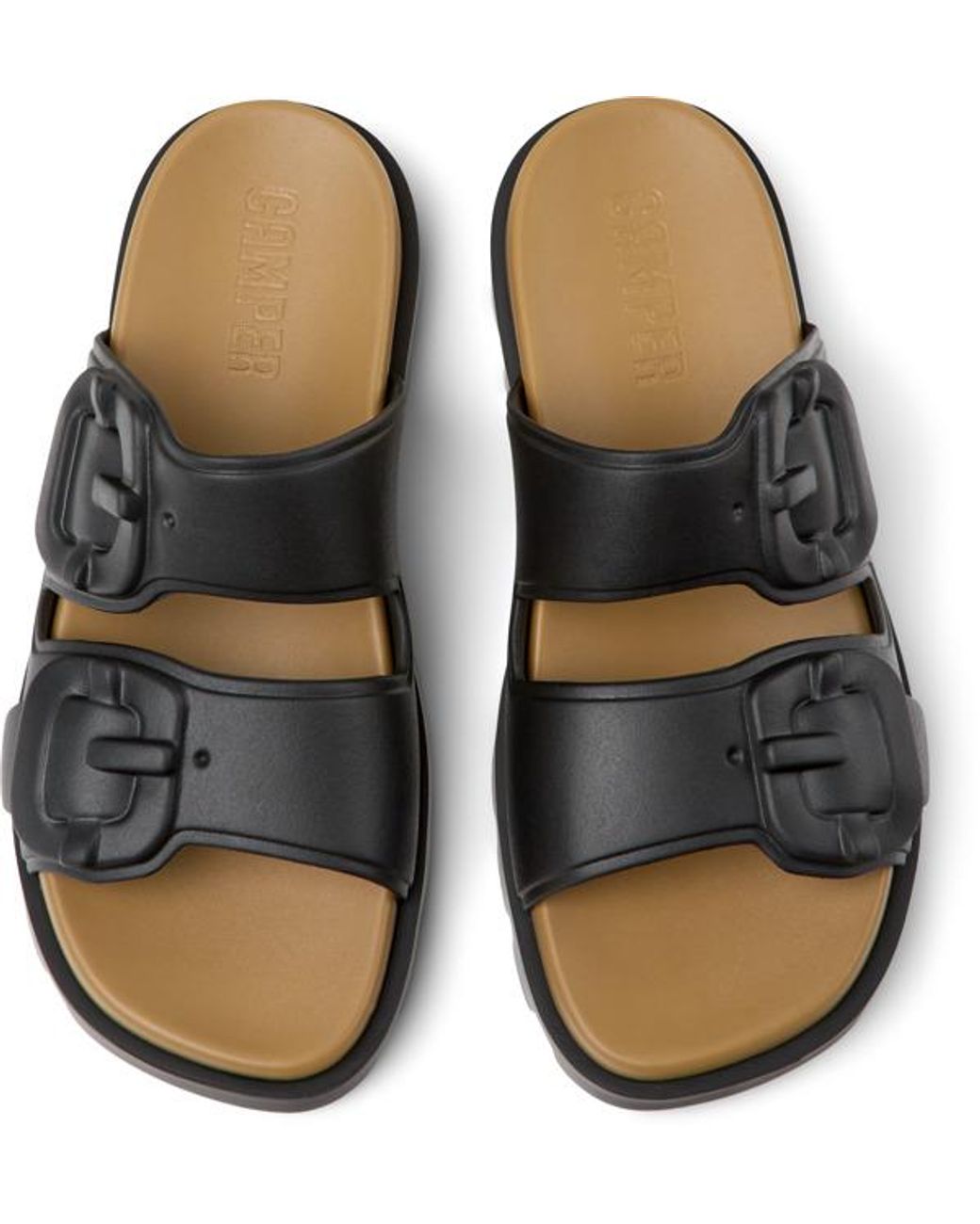 Camper Black Sandals