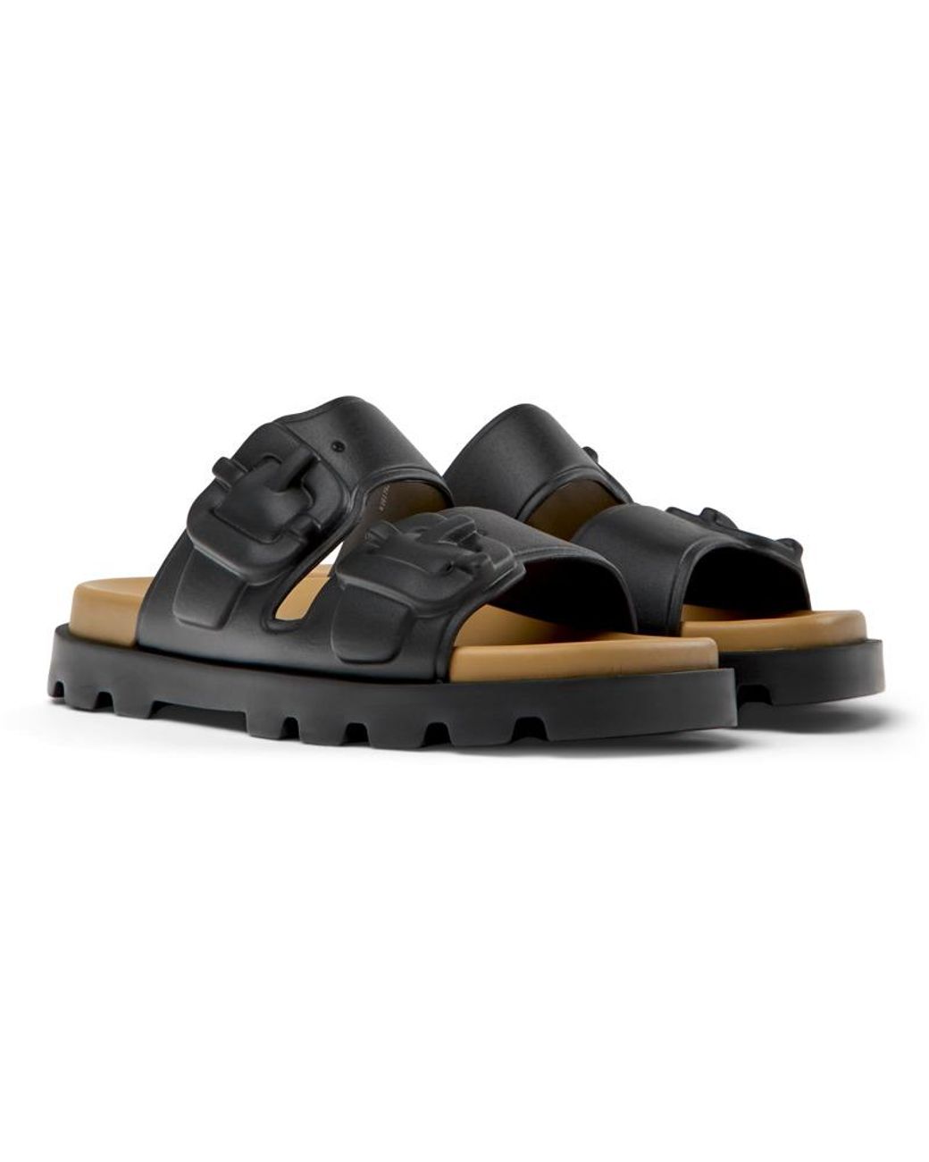 Camper Black Sandals