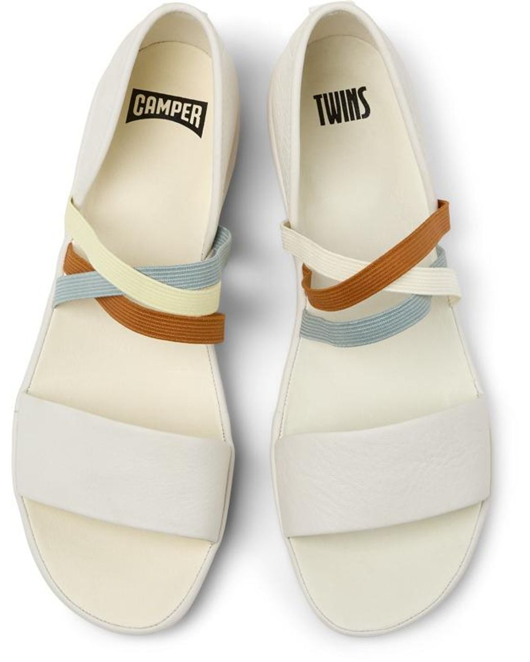 Camper White Twins