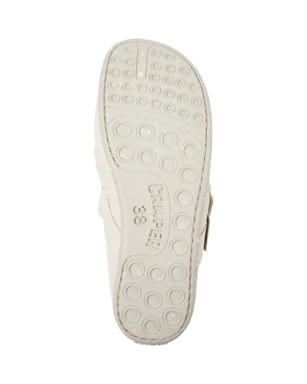 Camper White Ballerinas